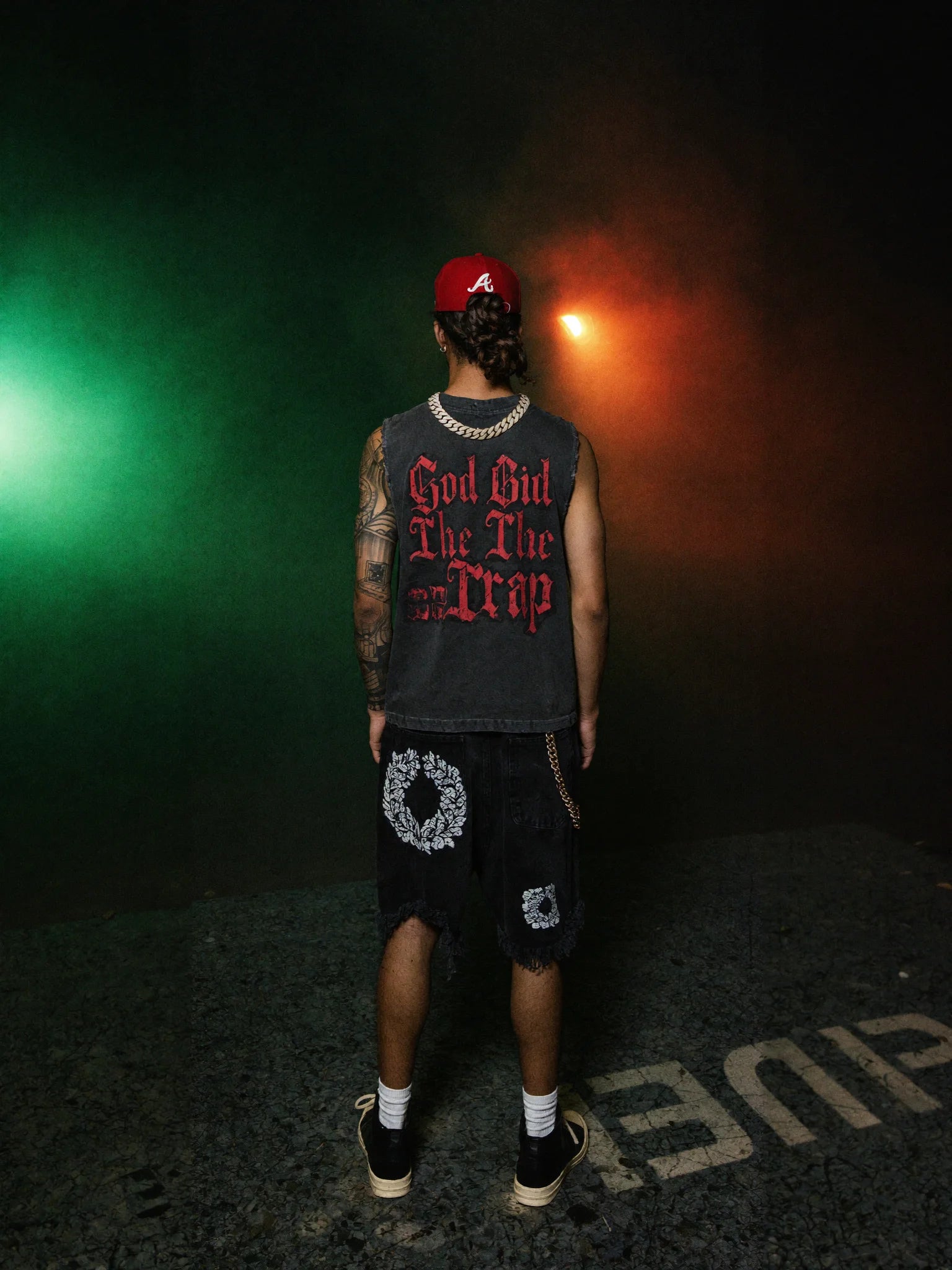 GRIM-01 from behind — back print